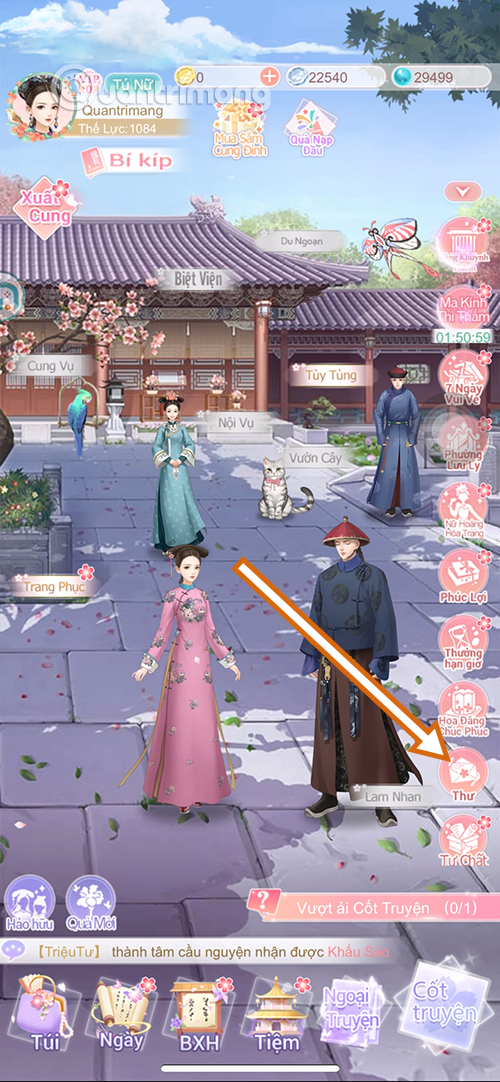 The latest Giftcode for Queen Gia Lam and how to redeem the code for rewards Picture 6