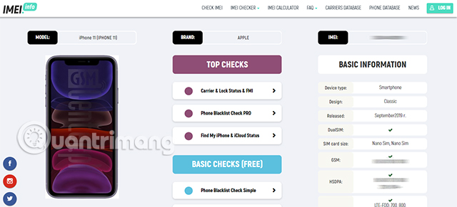 The most accurate way to check iPhone IMEI today Picture 9