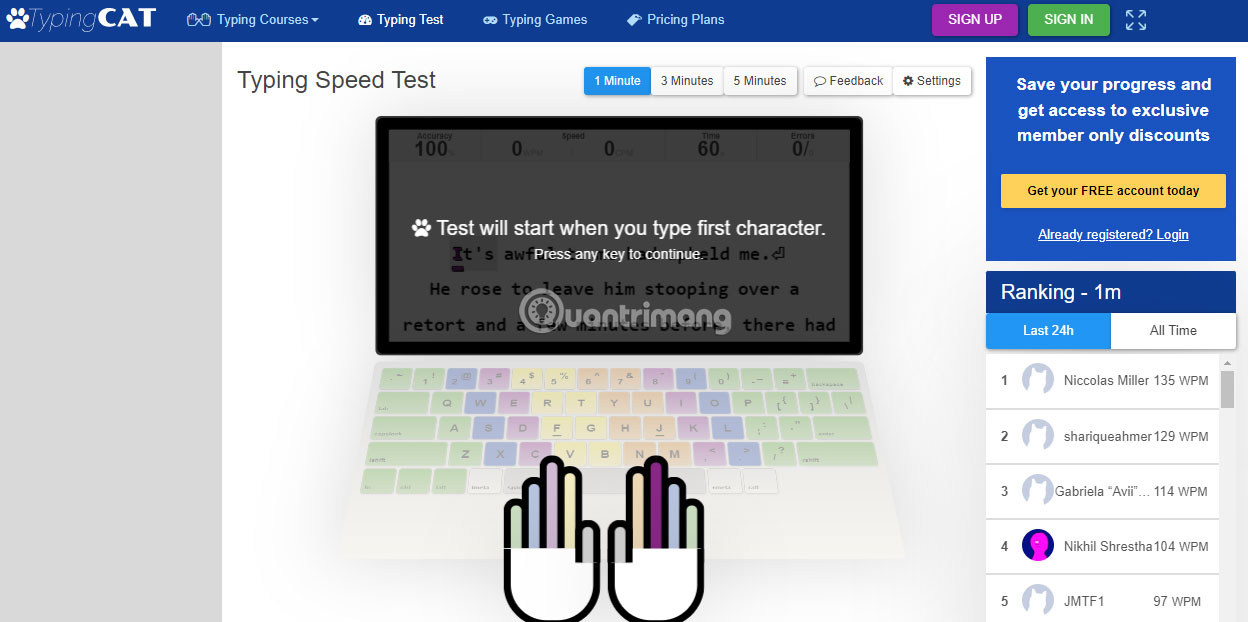 images 14 of The most accurate way to check your typing speed.
