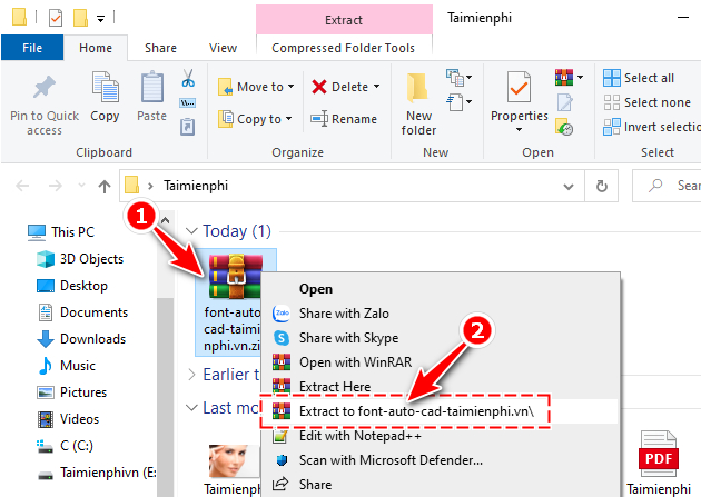 Picture 2 of The most complete font set for AutoCAD
