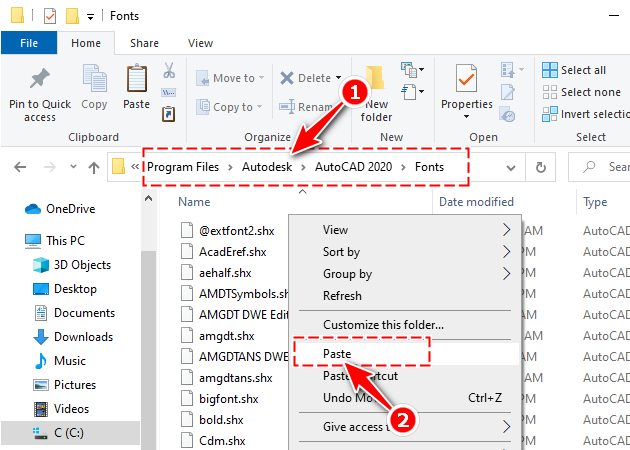 Picture 4 of The most complete font set for AutoCAD