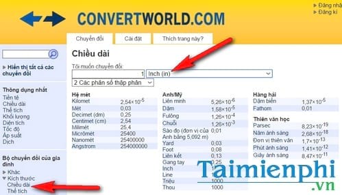 Picture 9 of The most detailed guide on how to convert inches to centimeters, millimeters, and meters in Word.