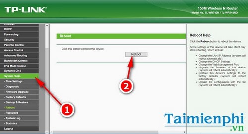 Picture 4 of The most detailed guide on how to reset a TP-Link WiFi modem to its default settings.