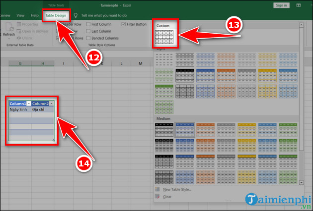The most detailed way to format borders for Excel tables Picture 7