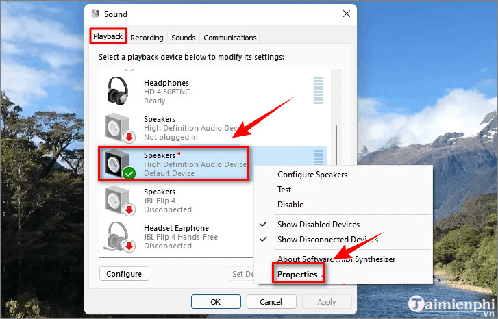 The most effective way to fix sound loss error on Windows 11 Picture 11
