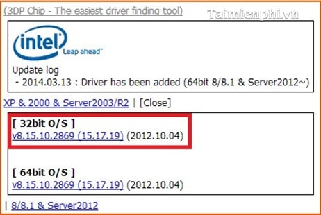 Picture 4 of The most effective way to update drivers using 3DP Chip.