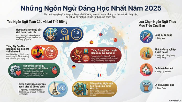 The most sought-after languages ​​in 2025 Picture 3