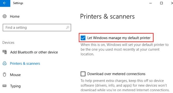 The printer cannot display default settings and what you need to do Picture 6
