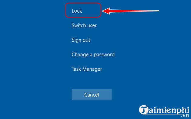 Picture 2 of The quickest and most secure way to lock your Windows screen.