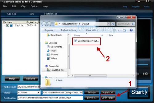 Picture 12 of The quickest and simplest way to convert MP4 to MP3.