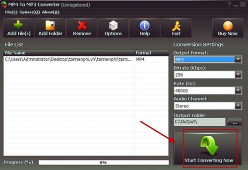 Picture 7 of The quickest and simplest way to convert MP4 to MP3.