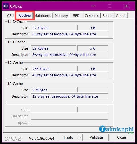 Picture 3 of The quickest and simplest way to view your computer's configuration using CPU-Z.