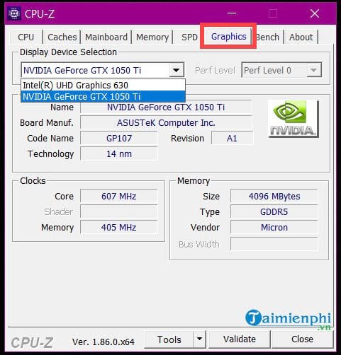 Picture 7 of The quickest and simplest way to view your computer's configuration using CPU-Z.