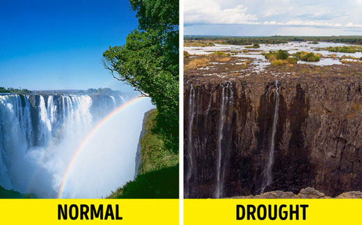 The series of photos shows just how cruel humanity has been to the Earth and to themselves. Picture 4