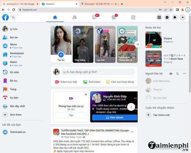 Picture 18 of The simplest and fastest ways to log in to Facebook on your computer and phone.