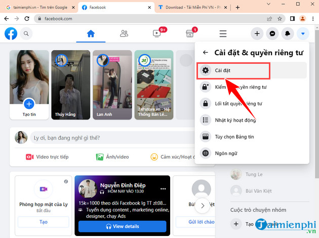 Picture 21 of The simplest and fastest ways to log in to Facebook on your computer and phone.