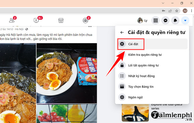 Picture 7 of The simplest and fastest ways to log in to Facebook on your computer and phone.