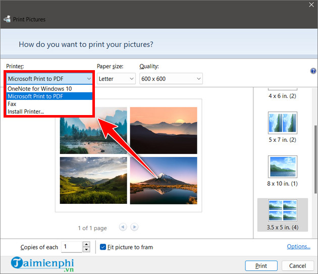 Picture 5 of The simplest and most effective way to combine photos into a PDF file.