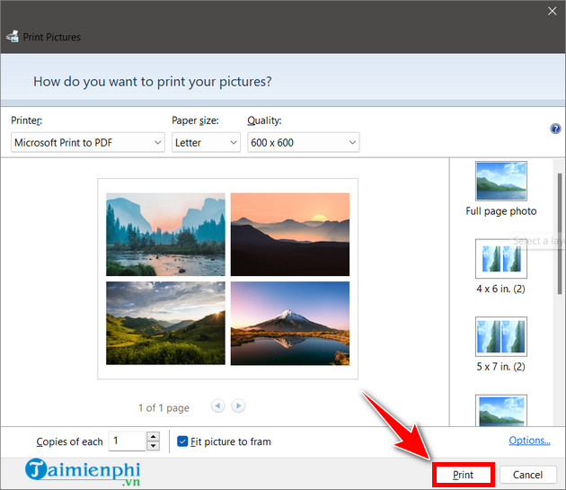 Picture 7 of The simplest and most effective way to combine photos into a PDF file.
