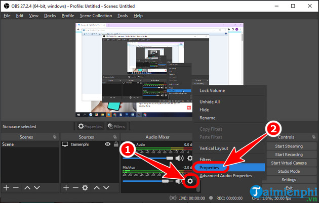 Picture 11 of The simplest and most effective way to fix the OBS Studio recording error on Windows 11.