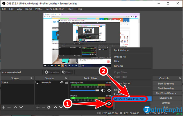 Picture 13 of The simplest and most effective way to fix the OBS Studio recording error on Windows 11.