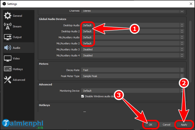 Picture 16 of The simplest and most effective way to fix the OBS Studio recording error on Windows 11.
