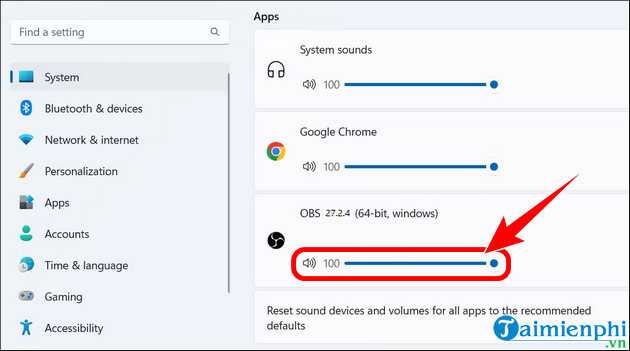 Picture 6 of The simplest and most effective way to fix the OBS Studio recording error on Windows 11.