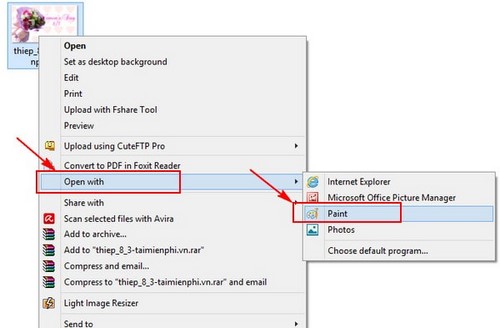 Picture 1 of The simplest way to add text to photos on a computer or laptop.