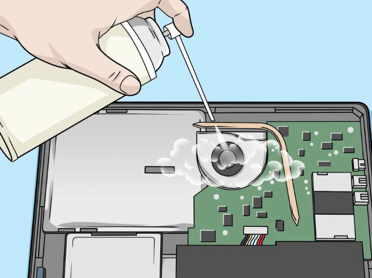 The simplest way to clean laptop fans at home! Picture 7