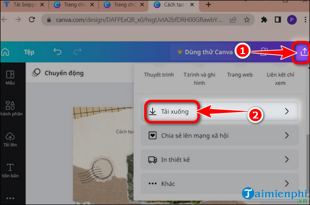 Picture 6 of The simplest way to create and add a watermark in Canva.