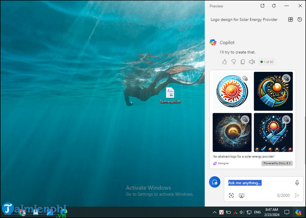 The simplest way to download and install Copilot on Windows 10 Picture 10