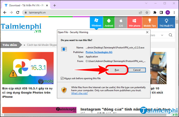 Picture 4 of The simplest way to download and use ProtonVPN on your computer.