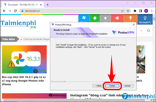 Picture 8 of The simplest way to download and use ProtonVPN on your computer.