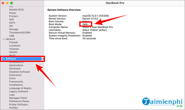 macbook air won t boot in safe mode