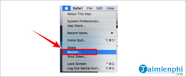 The simplest way to exit Macbook Safe Boot mode Picture 3