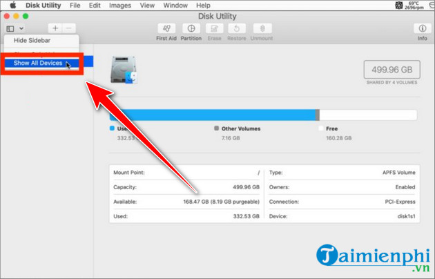 The simplest way to fix a Macbook with an SSD error and not recognizing the hard drive Picture 7