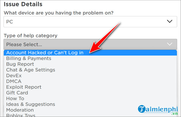 The simplest way to get back your Roblox account when you forget your password Picture 12