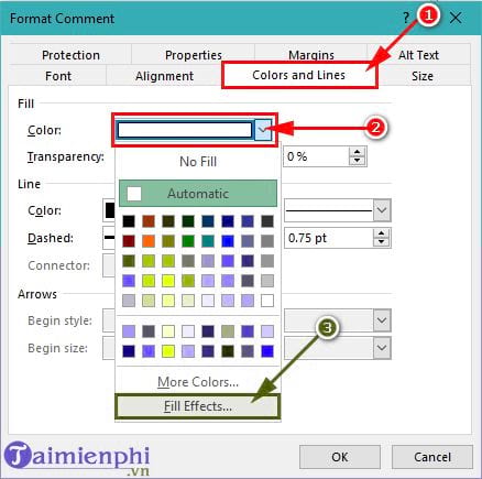The simplest way to insert images into the Comment box in Excel Picture 5