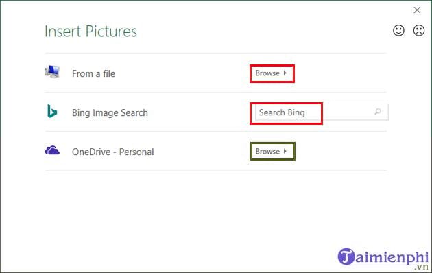 The simplest way to insert images into the Comment box in Excel Picture 7