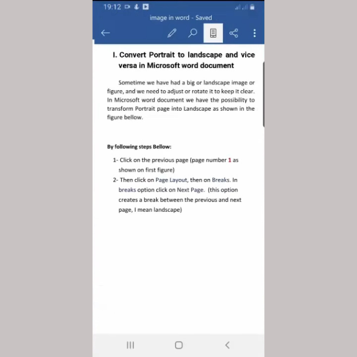 The simplest way to insert images into Word on Android and iPhone phones Picture 3
