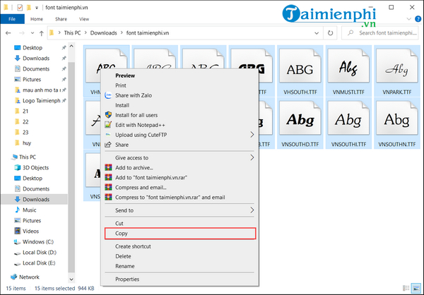 The simplest way to install additional fonts for computers and laptops Picture 7