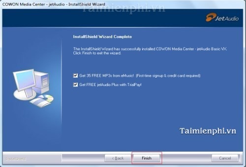 Picture 4 of The simplest way to install jetAudio Basic on your computer.
