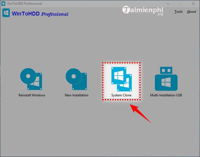The simplest way to install Windows using WinToHDD without a disk or USB Picture 13