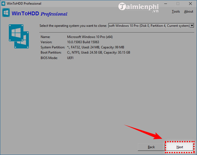 The simplest way to install Windows using WinToHDD without a disk or USB Picture 14