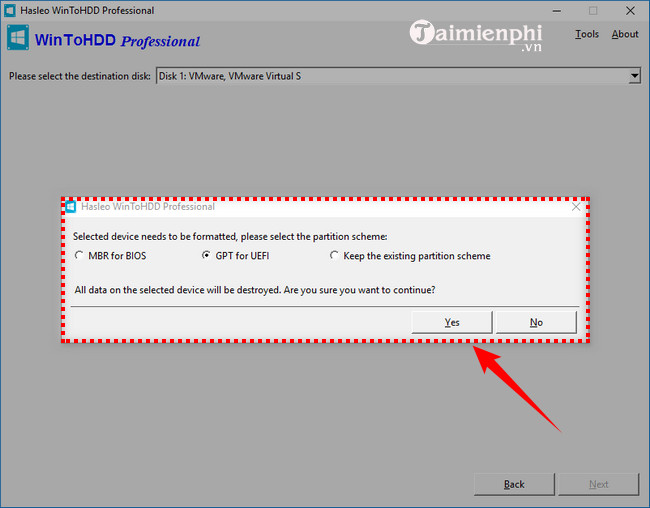 The simplest way to install Windows using WinToHDD without a disk or USB Picture 15