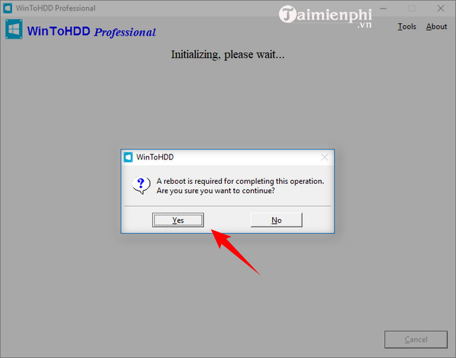 The simplest way to install Windows using WinToHDD without a disk or USB Picture 6