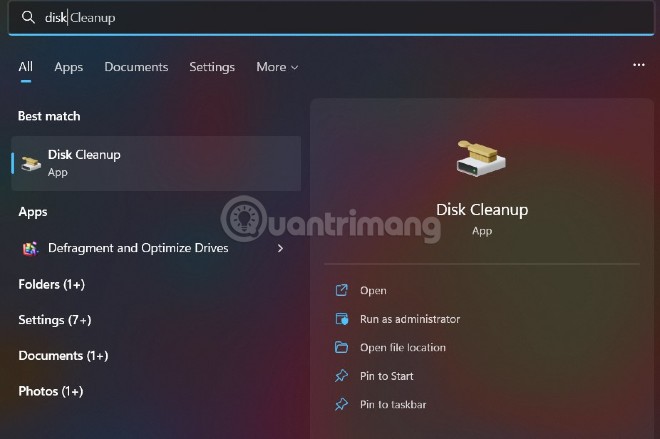 The simplest way to reclaim drive space on Windows 11 Picture 1