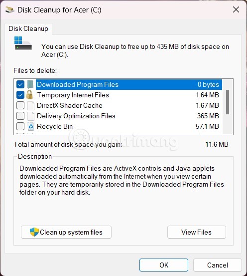 The simplest way to reclaim drive space on Windows 11 Picture 3