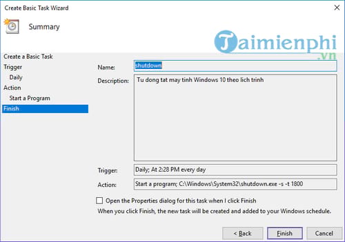 The simplest way to schedule a Windows 10 computer shutdown in 2024 Picture 14