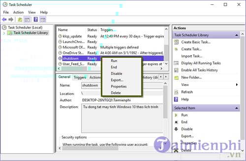 The simplest way to schedule a Windows 10 computer shutdown in 2024 Picture 17